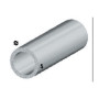 PROFILO ARGENTO H.100 CM TUBO TONDO 12X1 MM*