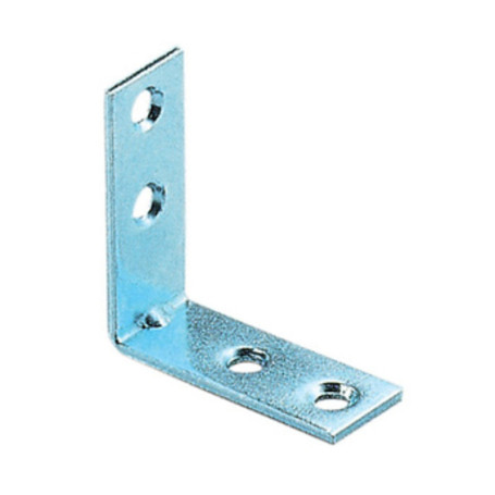 LASTRINA A 4 FORI ANGOLO  90X 90 MM