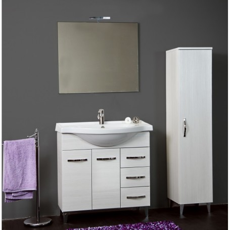 MOBILE BAGNO 'CLAUDIA' CM.85 B.CO PORTUNA