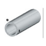 PROFILO ARGENTO H.200 CM TUBO TONDO 16X1 MM*