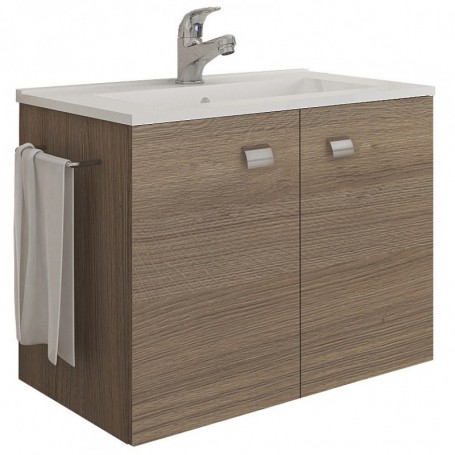 MOBILE BAGNO ERIKA S SPECCHIO ROVERE FUMO