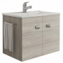 MOBILE BAGNO ERIKA S SPECCHIO ROVERE GRIGIO