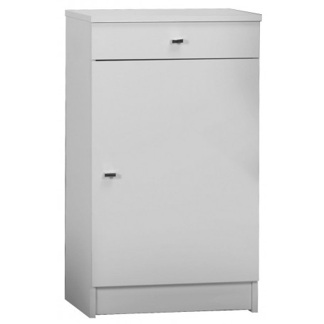 MOBILE BIANCO LACC. 1A+1C CM.46X34X80H  222TL