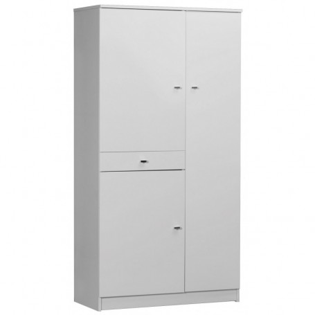 MOBILE BIANCO LACC. 3A+1C CM.77X34X147H 322TL
