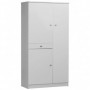 MOBILE BIANCO LACC. 3A+1C CM.77X34X147H 322TL