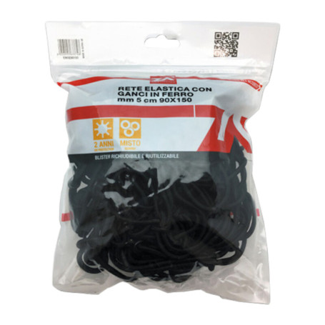 RETE FISSABAGAGLI ELASTICA D 5 MM 90X150 CM