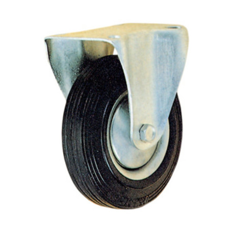 RUOTA INDUSTRIALE D 125 MM PIASTRA FISSA EXPORT