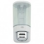 DISPENSER SAPONE LIQUIDO 1 POSTO BIANCO*