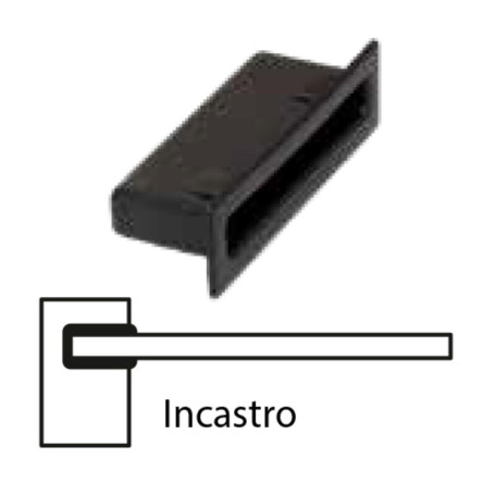 SUPPORTO AD INCASTRO IN PVC P\ASTA ORTOPEDICA