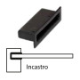 SUPPORTO AD INCASTRO IN PVC P\ASTA ORTOPEDICA