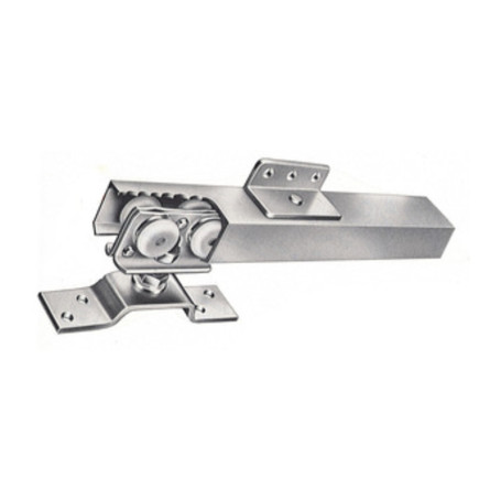 GUIDA IN ALLUMINIO PORTE SCORREVOLI  91\120 CM KIT