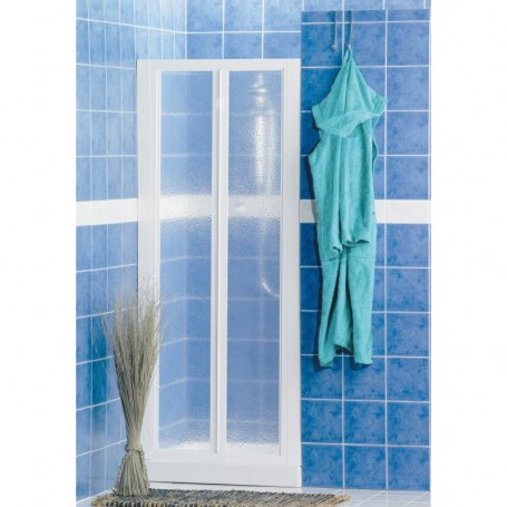 PORTA A SOFFIETTO 2 ANTE X DOCCIA 78 83 SS03