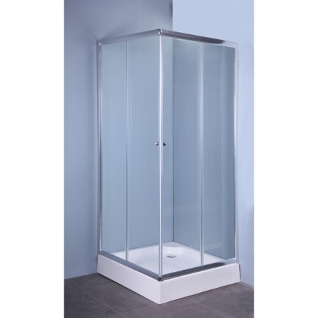 BOX DOCCIA CRIST.TRASP.MM.4 CM.70X70 "IGLO4"