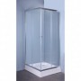 BOX DOCCIA CRIST.TRASP.MM.4 CM.80X80 "IGLO4"
