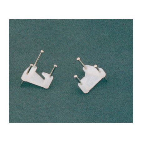GANCIO P\QUADRO NYLON A 3 PUNTE DA 10 PZ