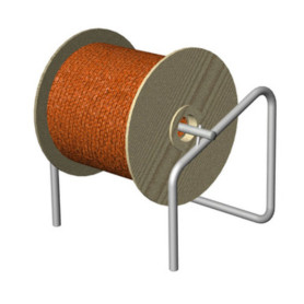 ESPOSITORE VUOTO X FILO STEND.BIANCONE