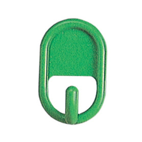 GANCIO ADESIVO OVALE COL ASSORT CARTELLA 20 PZ*