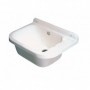 LAVATOIO RESINA A PARETE CM.50X35 CON SIFONE