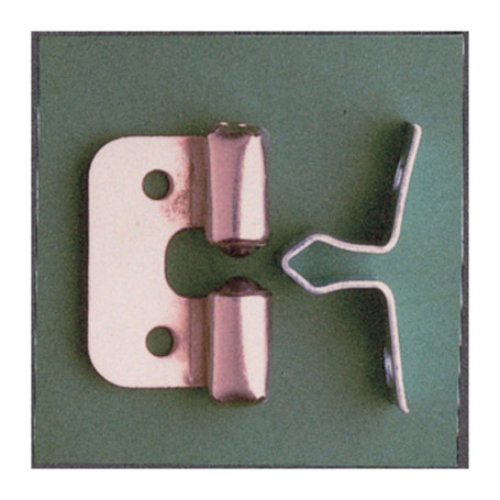 CRICCHETTO A DUE SFERE ACCIAIO ZINCATO