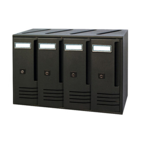 CASSETTA POSTALE ALUBOX CUBO C4 42X17