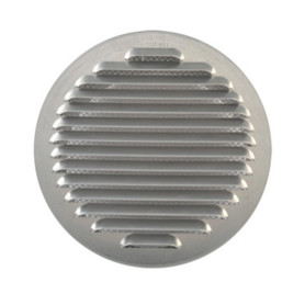 GRIGLIA AERAZIONE ALLUM C\RETE ANTINS D 100 MM GRIGLIA AERAZIONE ALLUM C\RETE ANTINS D 100 MM