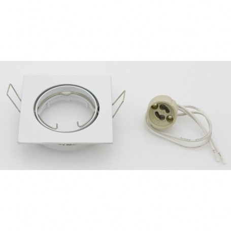 FARETTI QUADR. INC.ORIEN.X LED GU10 BIANCO