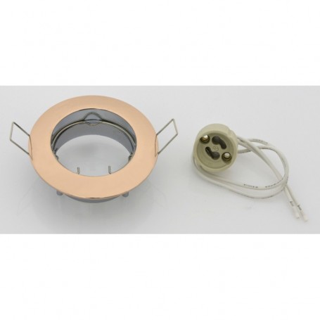 FARETTI DA INCASSO FISSO X LED GU10 ORO