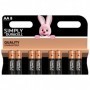 DURACELL SIMPLY ALCALINA STILO BL.8PZ. MN1500
