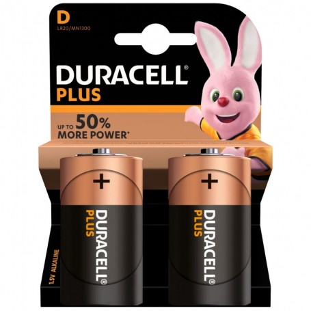 DURACELL PILA ALCALINA TORCIA MN1300 PZ.2