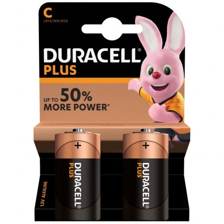 DURACELL PILA ALCALINA 1 2 TORCIA MN1400 PZ.2