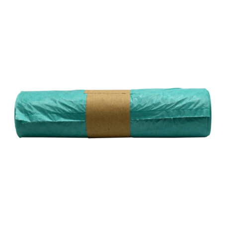 SACCHI NETTEZZA U. ROTOLO 50X60 VERDE 15 PZ