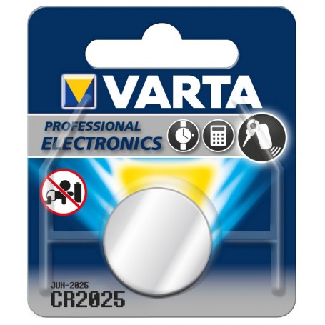 VARTA BATTERIA A BOTTONE CR2025  BL.1PZ