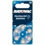 VARTA RAYOVAC BATTERIA ACUSTICA 675 BL.6PZ.