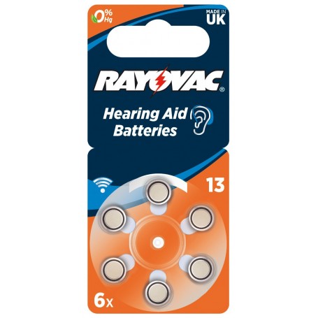 VARTA RAYOVAC BATTERIA ACUSTICA 13  BL.6PZ.