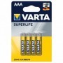 VARTA SUPERLIFE ZINCO M STILO       BL.4PZ