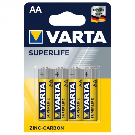 VARTA SUPERLIFE ZINCO STILO         BL.4PZ