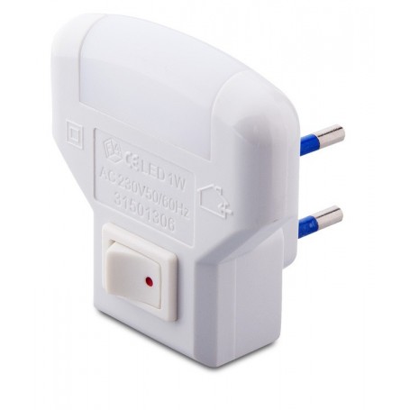 LUCE NOTTURNA LED C INTERRUTTORE *