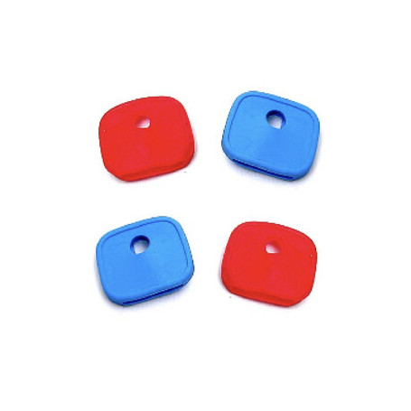 COPRICHIAVE IN PLASTICA FLESSIBILE COLORI ASSORTITI