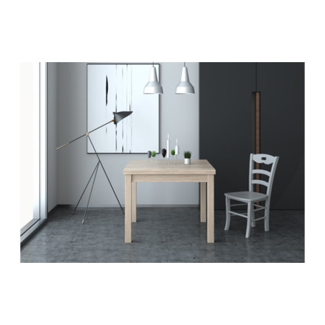 KIT TAVOLO LIBRO 90\180X90XH79CM OLMO