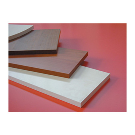 MENSOLA SQUADRATA FRASSINO BIANCO 40X1