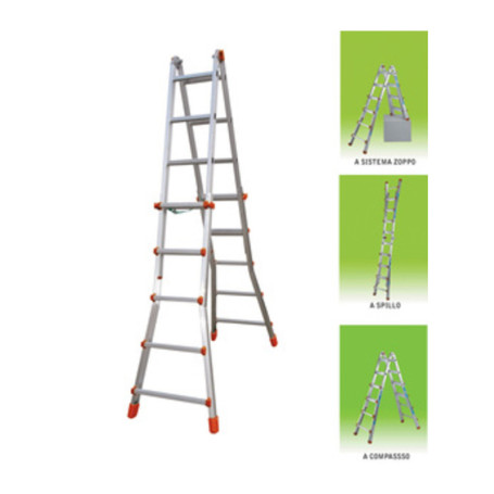 SCALA ALL. MULTIUSO 5+5 GRADINI 5