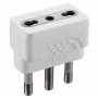 ADATTATORE SPINA 16A A BIPASSO 10 16A