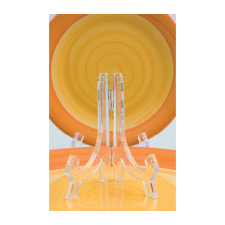 REGGIPIATTI DA APPOGGIO IN ACRILICO H 10 CM