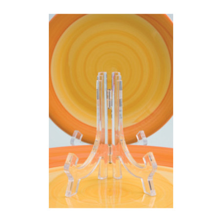 REGGIPIATTI DA APPOGGIO IN ACRILICO H 18 CM