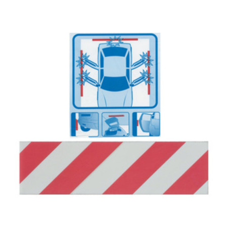 PANNELLO ANTIURTO ADESIVO 140X500 GEKO BOX 2 PZ