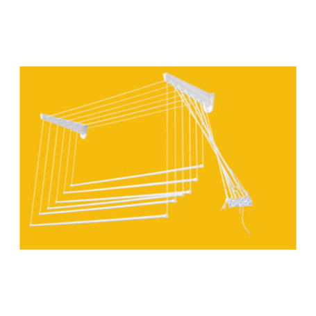 STENDIBIANCHERIA DA PARETE SALISCENDI RESINA 120 CM