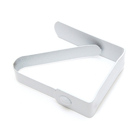 FERMATOVAGLIA LACCATO BIANCO 40X50 MM*