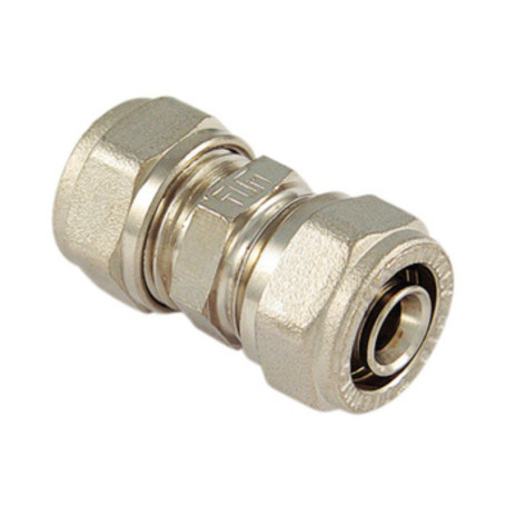 RACCORDO DIRITTO DOPPIO 16X16 P\MULTISTRATO