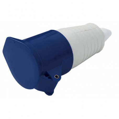 PRESA INDUSTR. 16A 2P+T 220 V  FIG.4