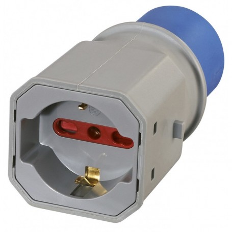 ADATTATORE INDUSTR. 16A 220 V- BIP SCHU FIG.8